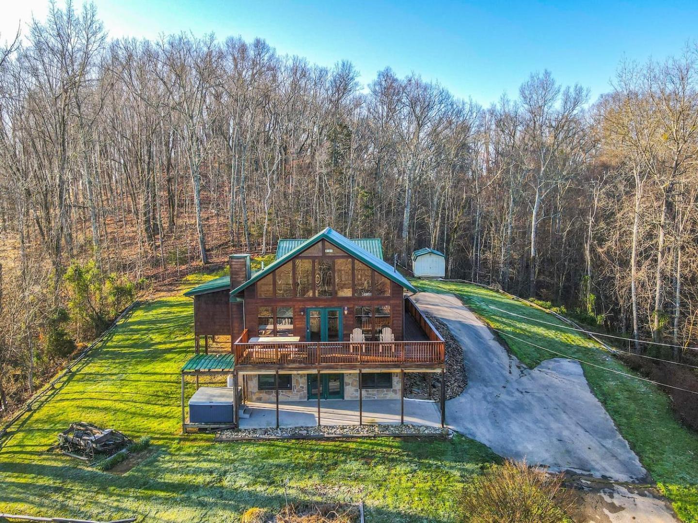 Dog Friendly! Views! Hot Tub! Close To Pf! Gsmnp Sevierville Dış mekan fotoğraf