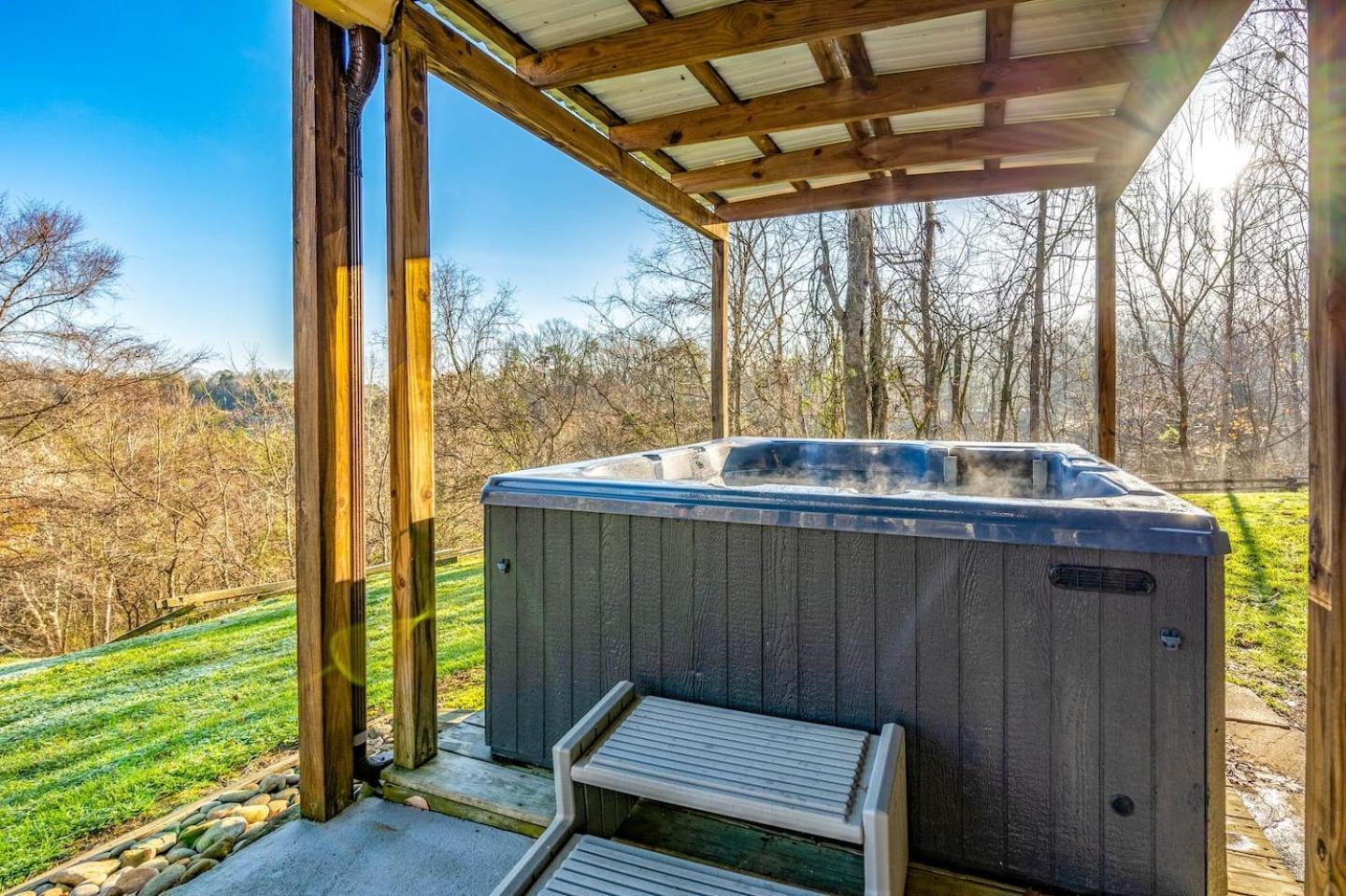 Dog Friendly! Views! Hot Tub! Close To Pf! Gsmnp Sevierville Dış mekan fotoğraf